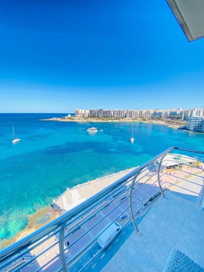 F2 - Lovely Two Bedrooms Flat Sea View, St Julians Saint Julian's Εξωτερικό φωτογραφία