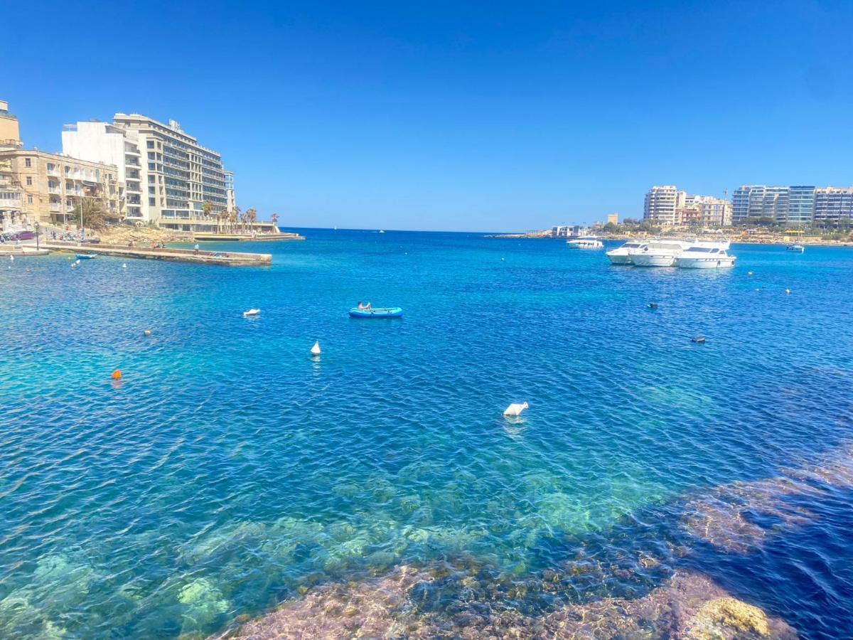 F2 - Lovely Two Bedrooms Flat Sea View, St Julians Saint Julian's Εξωτερικό φωτογραφία